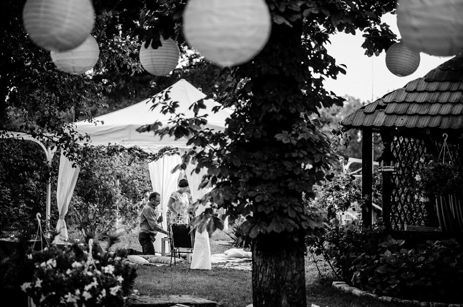 strefa chillout w plenerze