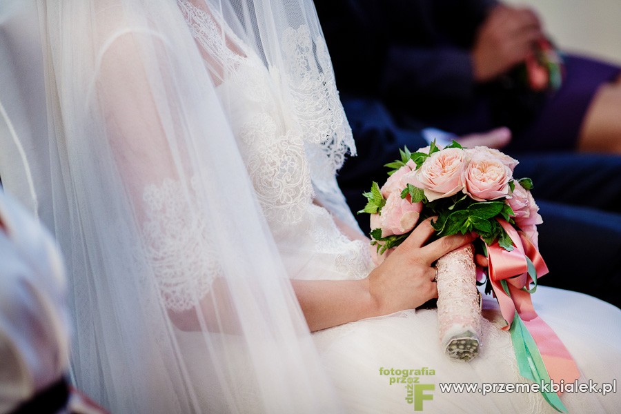 bukiet ślubny na orientalne wesele